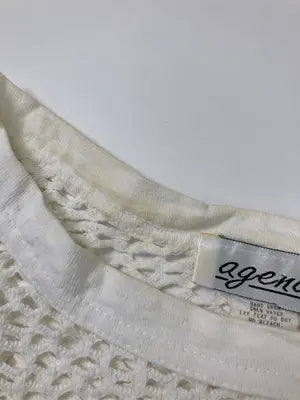 AGENDA/Tシャツ/カットソー/トップス/ホワイト/MEDIUM