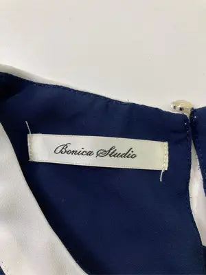 bonica studio/シャツ/ブラウス/トップス/ネイビー/M