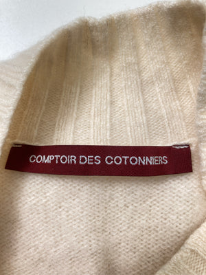 Comptoir des Cotonniers/コントワーデコトニエ/ニット/セーター/トップス/ホワイト/L