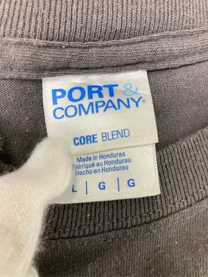 PORT&COMPANY/ポートアンドカンパニー/Tシャツ/カットソー/トップス/ブラウン/L/G/G