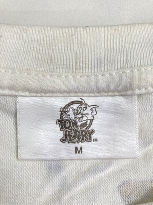 TOM and JERRY/トムアンドジェリー/Tシャツ/カットソー/トップス/ホワイト/M