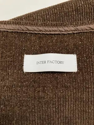INTER FACTORY/インターファクトリー/ロングスカート/スカート/ブラウン/F