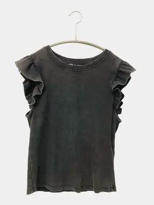 ZARA/ザラ/Tシャツ/カットソー/トップス/ブラック/USA M