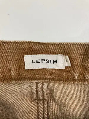 LEPSIM/レプシィム/デニムパンツ/パンツ/ブラウン/L
