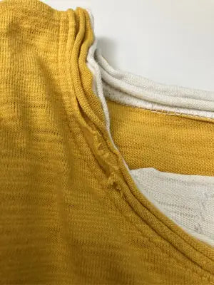 SWEET AGNES/Tシャツ/カットソー/トップス/イエロー/M