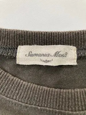 Samansa Mos2｜/サマンサモスモス/Tシャツ/カットソー/トップス/ブラウン/FREE