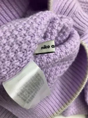 niko and .../ニコアンド/カーディガン/ボレロ/トップス/パープル/M