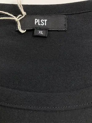 PLST/プラステ/Tシャツ/カットソー/トップス/ブラック/XL