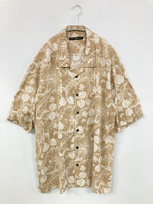 6A/シャツ/ブラウス/トップス/ベージュ/XL