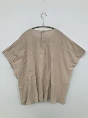 Organic/オーガニック/シャツ/ブラウス/トップス/ベージュ/M