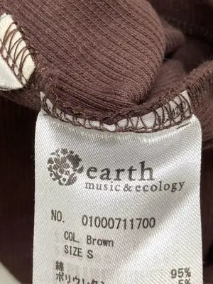 earth music&ecology/アースミュージックアンドエコロジー/Tシャツ/カットソー/トップス/ブラウン/S