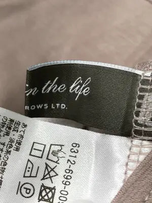 A DAY IN THE LIFE UNITED ARROWS/アデイインザライフユナイテッドアローズ/Tシャツ/カットソー/トップス/ベージュ