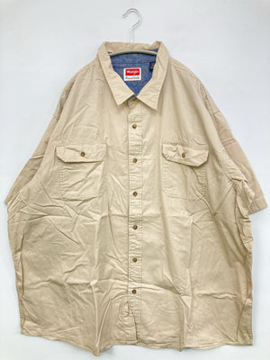 Wrangler/ラングラー/シャツ/ブラウス/トップス/ベージュ/3XL