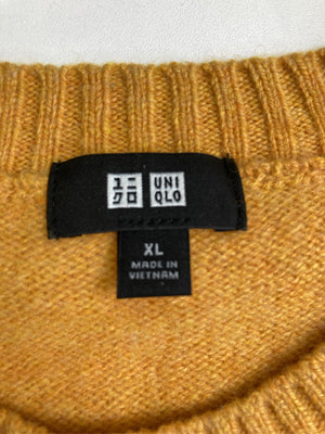 UNIQLO/ユニクロ/ニット/セーター/トップス/オレンジ/XL