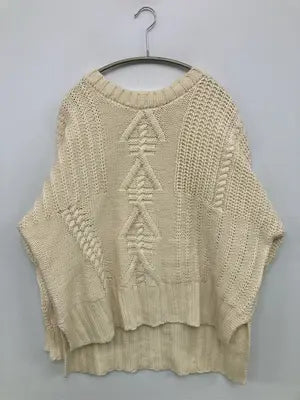 continuer de NICE CLAUP/コンティニューデナイスクラップ/ニット/セーター/トップス/アイボリー