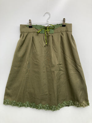 RoseBowl/ショート/ミニスカート/スカート/カーキ/表記梨