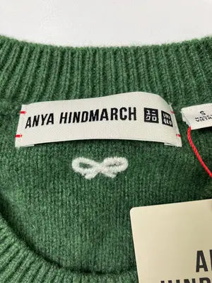 UNIQLO x ANYA HINDMARCH/ニット/セーター/トップス/グリーン/S