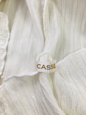 CASSE/ニット/セーター/トップス/ホワイト/M