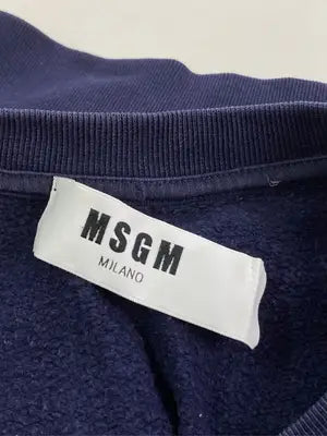 MSGM/エムエスジーエム/スウェット/トップス/ネイビー/S