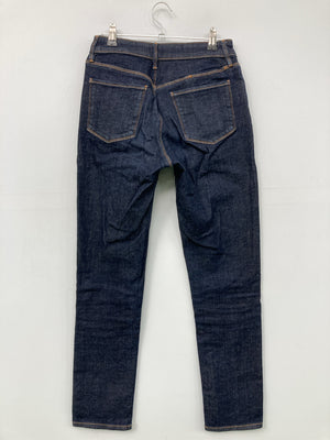 無印良品/ムジルシリョウヒン/デニムパンツ/パンツ/ネイビー/24