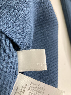 rectangle/レクタングル/ニット/セーター/トップス/ブルー/L