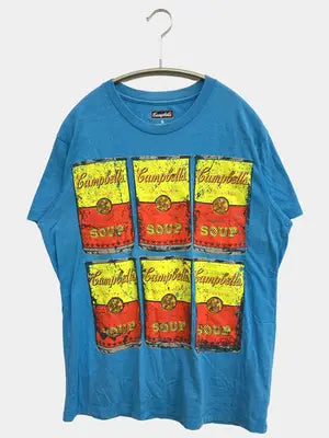 Campbell's/Tシャツ/カットソー/トップス/スカイブルー/S