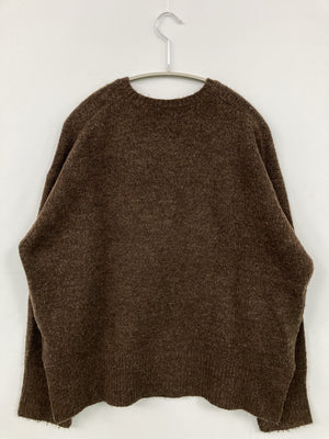 ニット/セーター/トップス/ブラウン/M