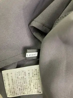 Ellno Loset/エルノロゼット/シャツ/ブラウス/トップス/グレー/L
