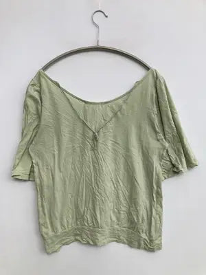 natural warm/Tシャツ/カットソー/トップス/ライトグリーン