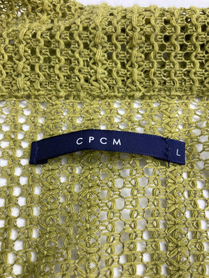 CPCM/シーピーシーエム/ニット/セーター/トップス/ライトグリーン/L