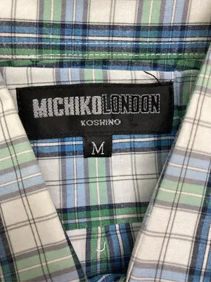 MICHIKO LONDON/ミチコロンドン/シャツ/ブラウス/トップス/ブルー/M