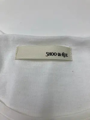 SHOO LA  RUE/シューラルー/Tシャツ/カットソー/トップス/ホワイト/L