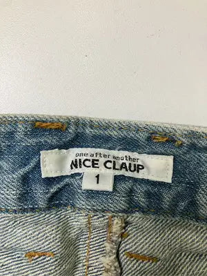 one after another NICE CLAUP/ワンアフターアナザーナイスクラップ/デニムパンツ/パンツ/ブルー/1