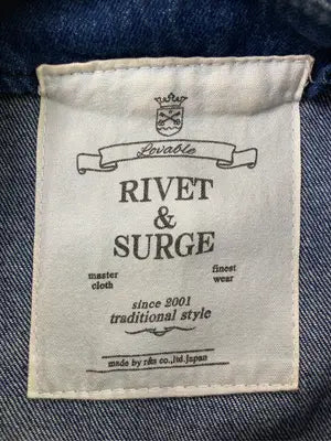 RIVET &SURGE/リベットアンドサージ/シャツワンピース/ワンピース/ドレス/ブルー/F