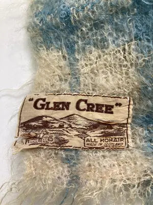 GLEN CREE/マフラー/ファッション雑貨/スカイブルー