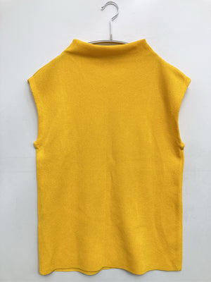 LOUNGEDRESS/ラウンジドレス/ノースリーブ/トップス/イエロー