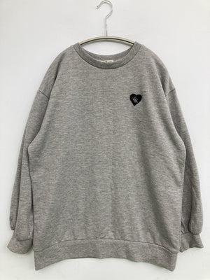 Cutie Beauty/キューティービューティー/スウェット/トップス/グレー/M  バスト79～87　身長154～162