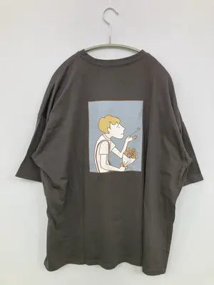 SPRAY PREMIUM/スプレイプレミアム/Tシャツ/カットソー/トップス/グレー/M