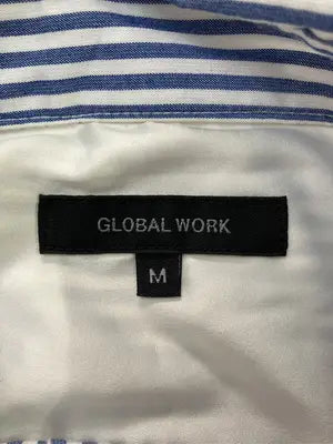 GLOBAL WORK/グローバルワーク/シャツ/ブラウス/トップス/ブルー/M