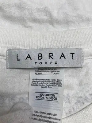 LABRAT TOKYO/Tシャツ/カットソー/トップス/ホワイト/L