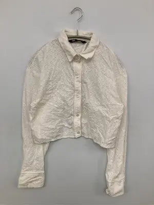 ZARA/ザラ/シャツ/ブラウス/トップス/アイボリー/M