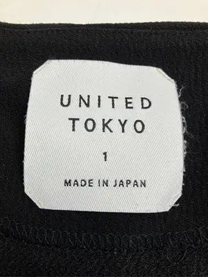 UNITED TOKYO/ユナイテッドトウキョウ/Tシャツ/カットソー/トップス/ブラック/1
