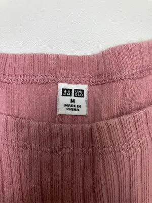 UNIQLO/ユニクロ/Tシャツ/カットソー/トップス/ピンク/M