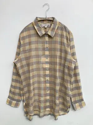 UNIQLO/ユニクロ/シャツ/ブラウス/トップス/ベージュ/L