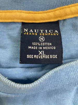 NAUTICA/ノーティカ/Tシャツ/カットソー/トップス/スカイブルー/XL