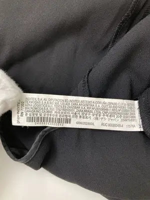 ZARA/ザラ/ショート/ミニスカート/スカート/ブラック/USA L