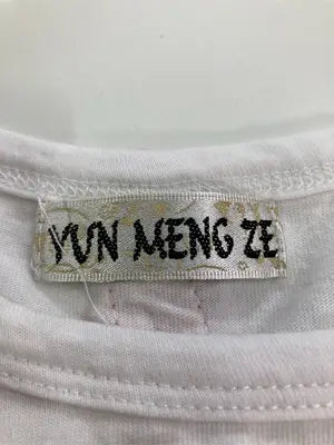 YVN MENG ZE/Tシャツ/カットソー/トップス/ホワイト