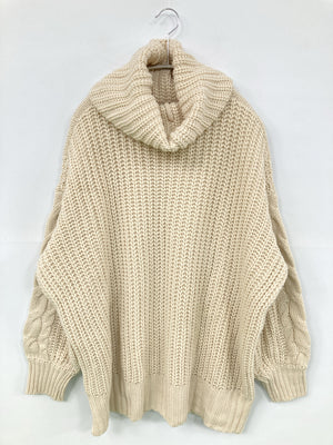 SUREVE/シュリーブ/ニット/セーター/トップス/アイボリー/M