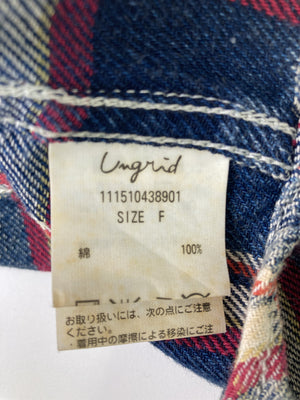 Ungrid/アングリッド/シャツ/ブラウス/トップス/ネイビー/F