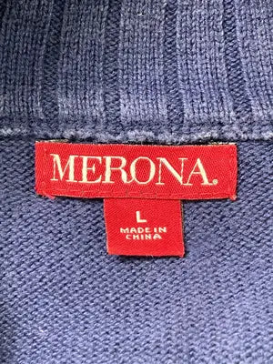 MERONA/メローナ/ニット/セーター/トップス/ネイビー/L